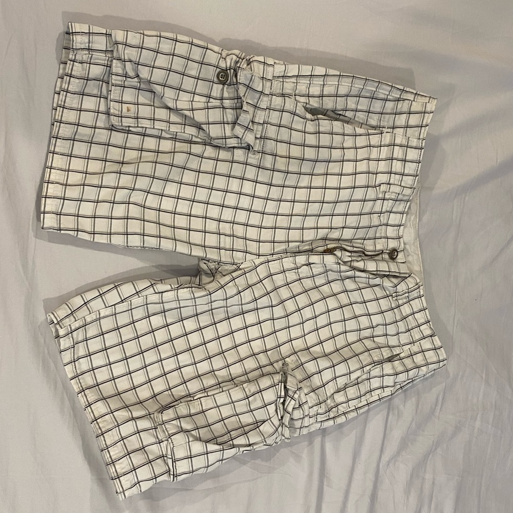 Levi’s plaid shorts